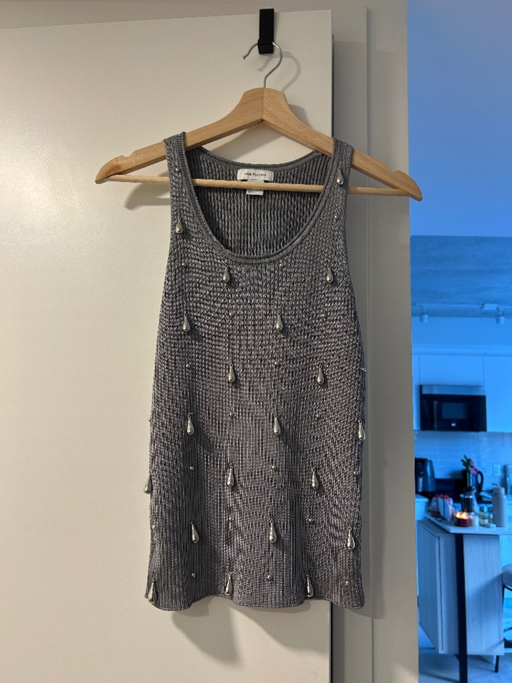 H&M Teardrop Ribbed Top